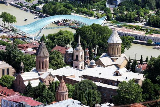 istock Aerial view of Tbilisi (Georgia) 1547957113