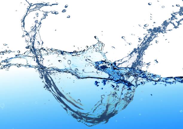 istock 3d illustration of abstract blue splashes and blue waves 1548011795
