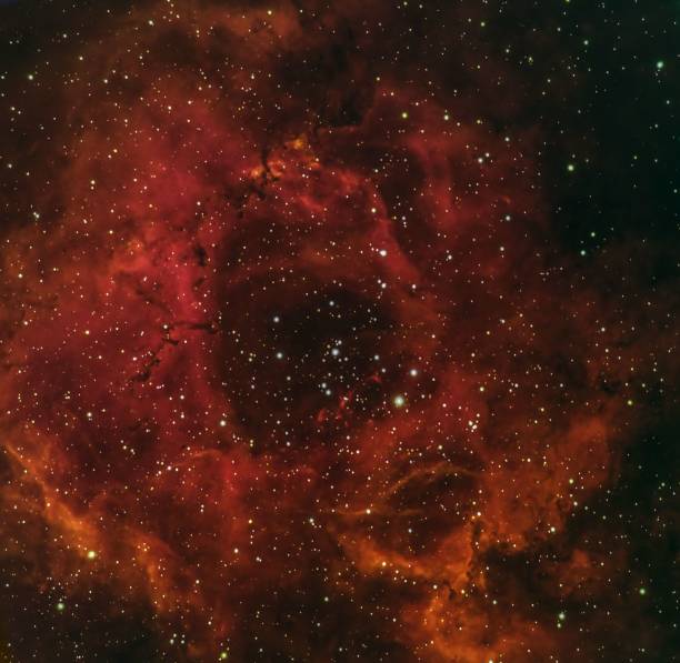 istock Rosette Nebula, also known as Caldwell 49, is a large, spherical H II region in space 1548076947