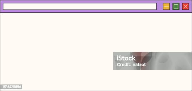 Browser Desktop Dan Templat Jendela Dialog Elemen Antarmuka Pengguna ...
