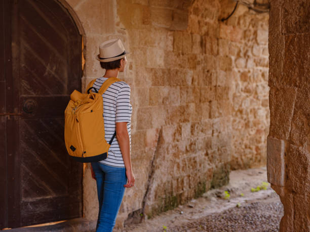 istock summer trip to Rhodes island, Greece. 1548164691