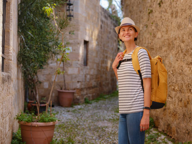 istock summer trip to Rhodes island, Greece. 1548170772