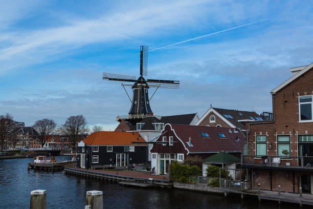 istock De Adrian windmill built along the Sparne River in Haarlem, the Netherlands 1548265744