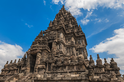 Prambanan, a Hindu temple compound in Yogyakarta, southern Java, Indonesia,