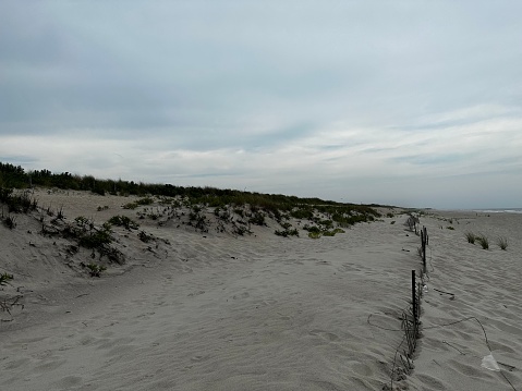 Gilgo Beach, Long Island, New York fence
