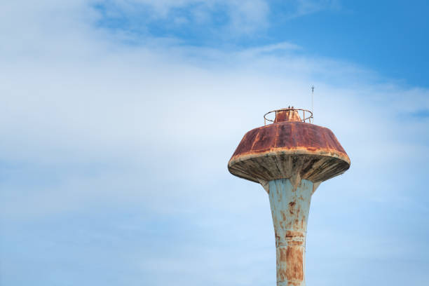 istock Plumbing water storage supply tank. 1548377277