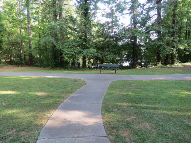 istock Bench at the Crossroads 1548381018
