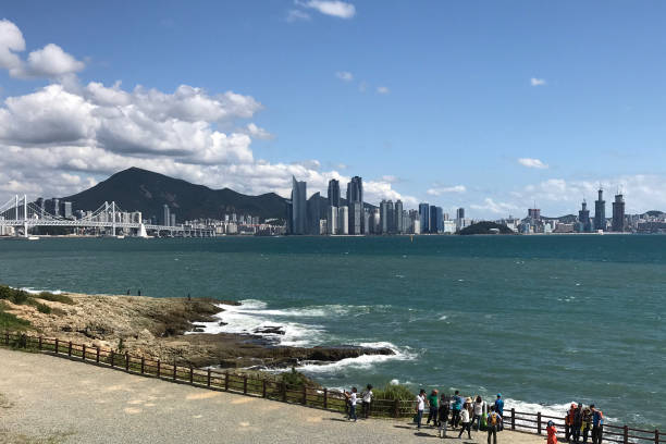 istock Gwangan Bridge over the sea 1548396102