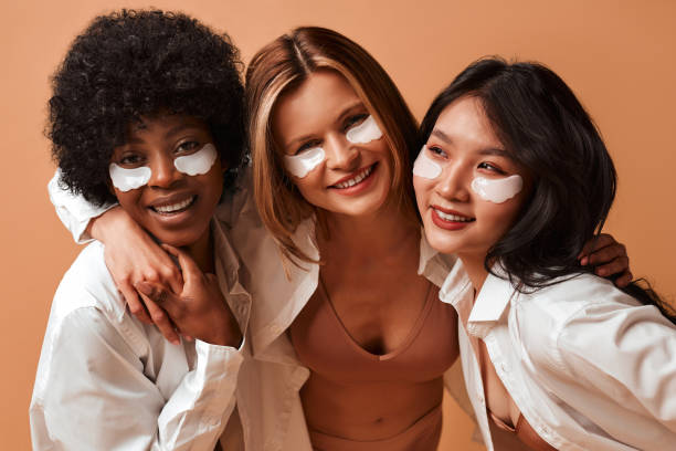 istock Multiethnic women on beige background 1548439982