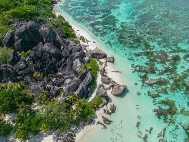 istock Aerial View of Anse Source D'argent, La Dique Seychelles 1548482250