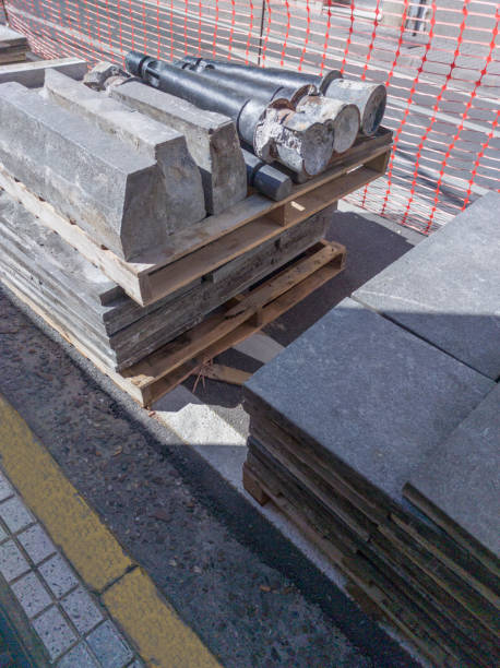 istock Bollards and curbs removed for 
single-platform or EPUC 1548501289