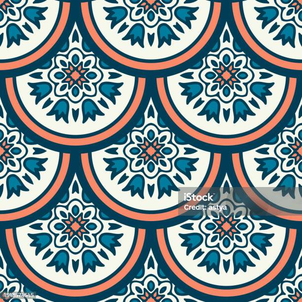 Asian Astethic Pattern Retro Seamless Pattern Asian Background Aesthetic Style Stock ...