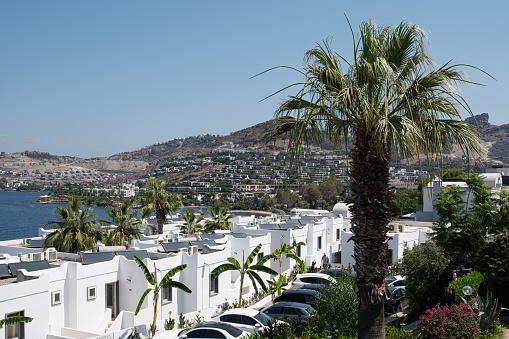 General view from Bodrum, one of Turkey's famous holiday resorts