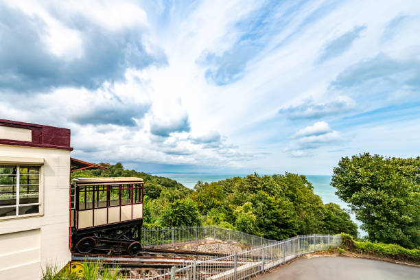 istock Babbacombe Cliff Railway - Top Station 1548764906