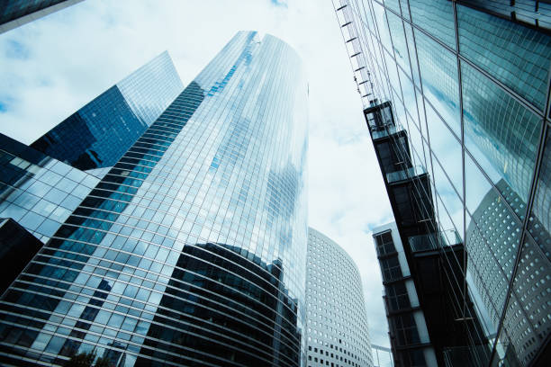 istock Skyscrapers in financial district 1548842165