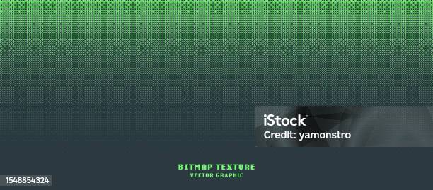 Dither Pattern Bitmap Faded Texture Halftone Gradient Vector Abstract ...