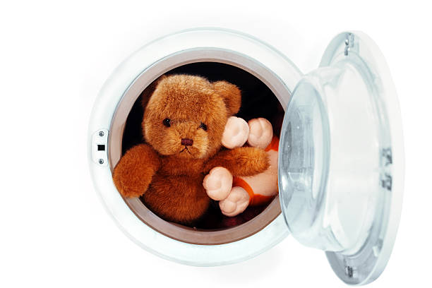 Toys in washing machine