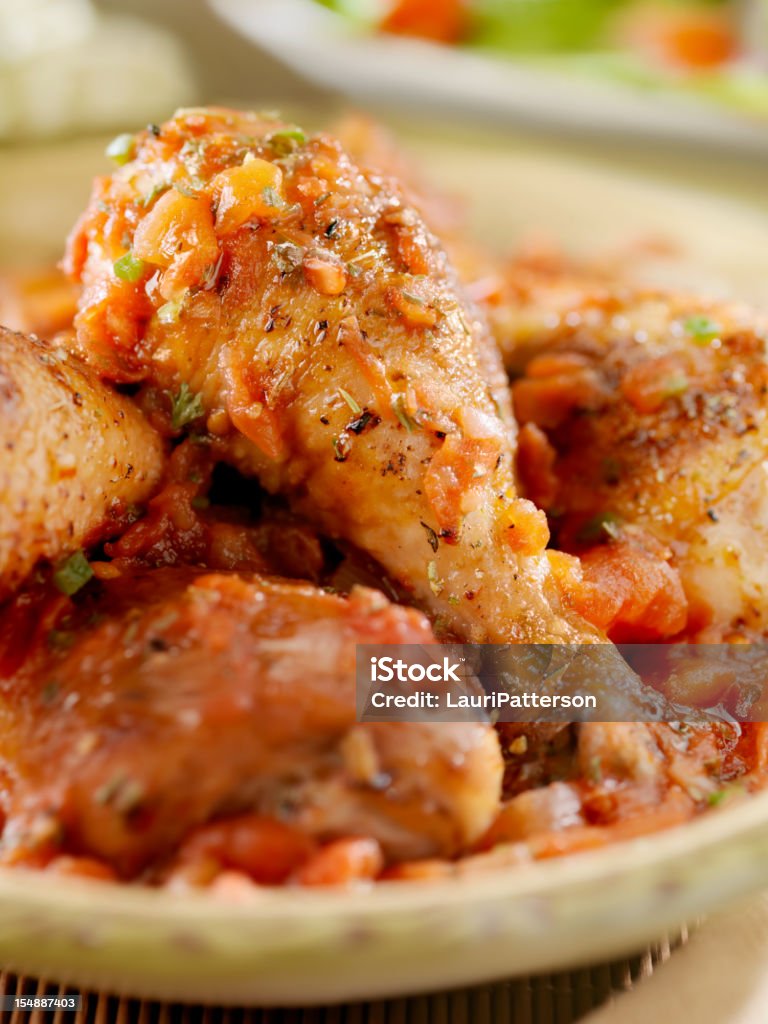 Frango Cacciatore - Royalty-free Loiça Foto de stock