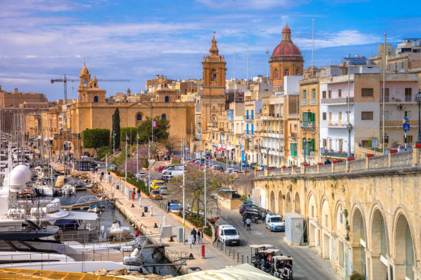 istock View of Birgu (Vittoriosa) from Valleta, Malta 1548876100