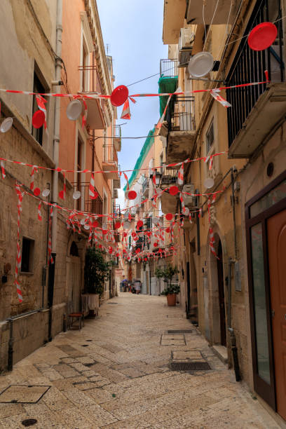 istock Bari Vecchia street, Italian old town 1548889325