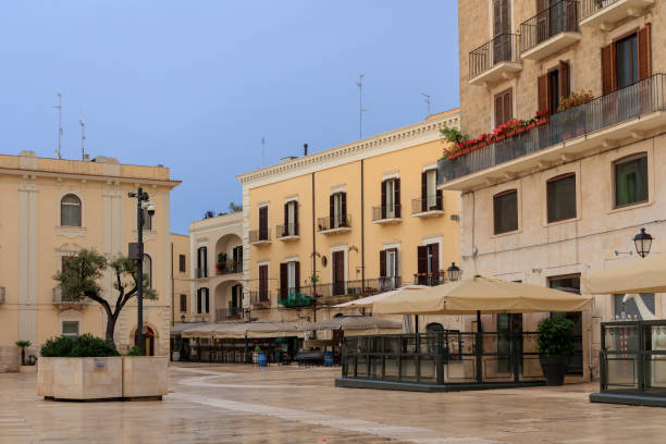 istock Bari Vecchia, Italian old town square 1548889469
