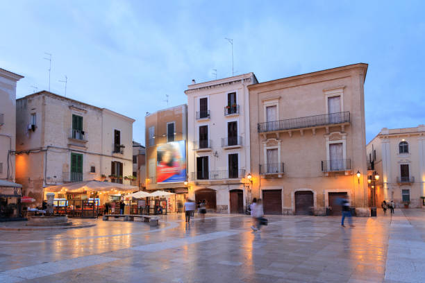 istock Bari Vecchia at dusk, Italian old town 1548889474