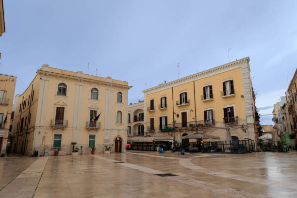 istock Bari Vecchia, Italian old town square 1548889477