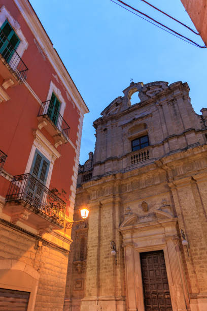 istock Bari Vecchia at dusk, Italian old town 1548889512