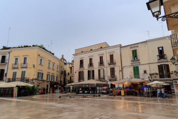 istock Bari Vecchia, Italian old town square 1548889513