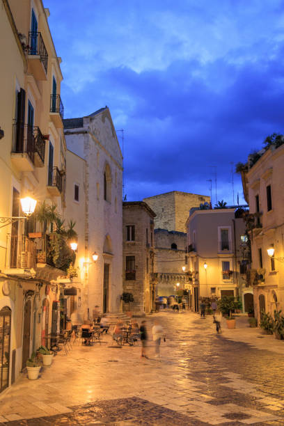 istock Bari Vecchia at dusk, Italian old town 1548889536