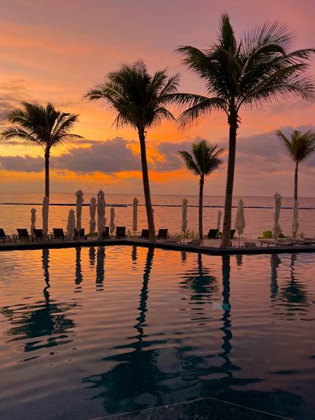 istock Sunrise view, Cancun, Mexico 1548898500