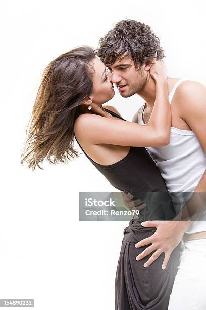 Coppia Di Passione In Bianco E Nero Foto - Fotografie stock e altre immagini di Abbracciare una persona - Abbracciare una persona, Adulto, Amore