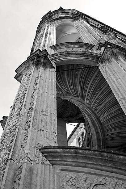 istock Spiral staircase, Wendelstein Torgau 154890788