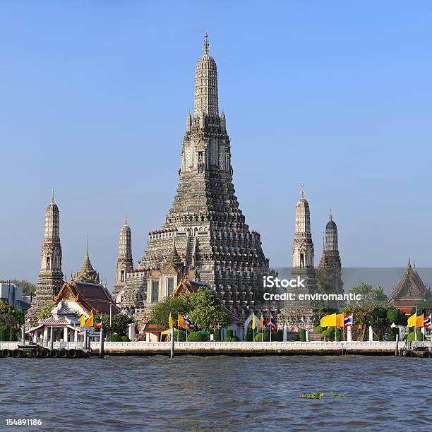 Photo libre de droit de Wat Arun Bangkok Thaïlande banque d'images et plus d'images libres de droit de Antique - Antique, Architecture, Bangkok