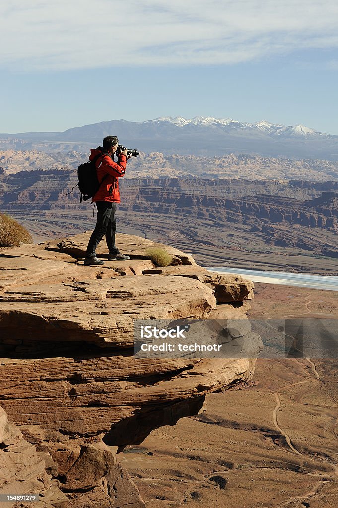 Fotografieren, Grand Canyon - Lizenzfrei Abenteuer Stock-Foto