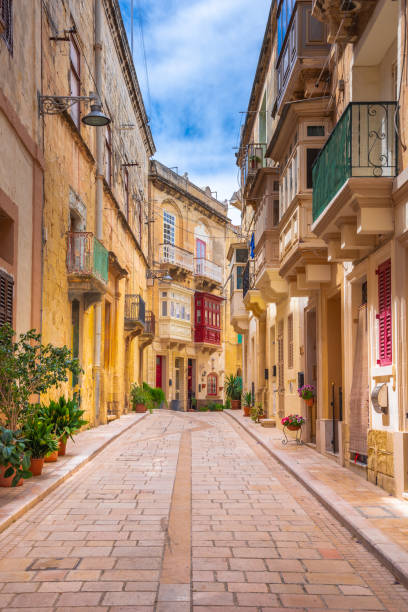 View of Birgu (Vittoriosa) from Valleta, Malta
