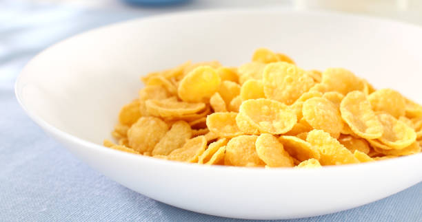 istock corn flakes in a bowl with milk. healthy breakfast on the table 1548918177