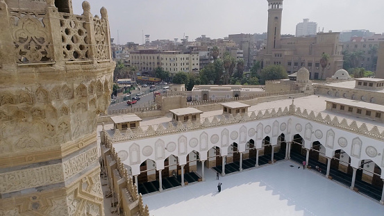 Egypt - Cairo - Al-Azhar Mosque, known in Egypt simply as al-Azhar, is a mosque in Cairo, Egypt in the historic Islamic core of the city.
