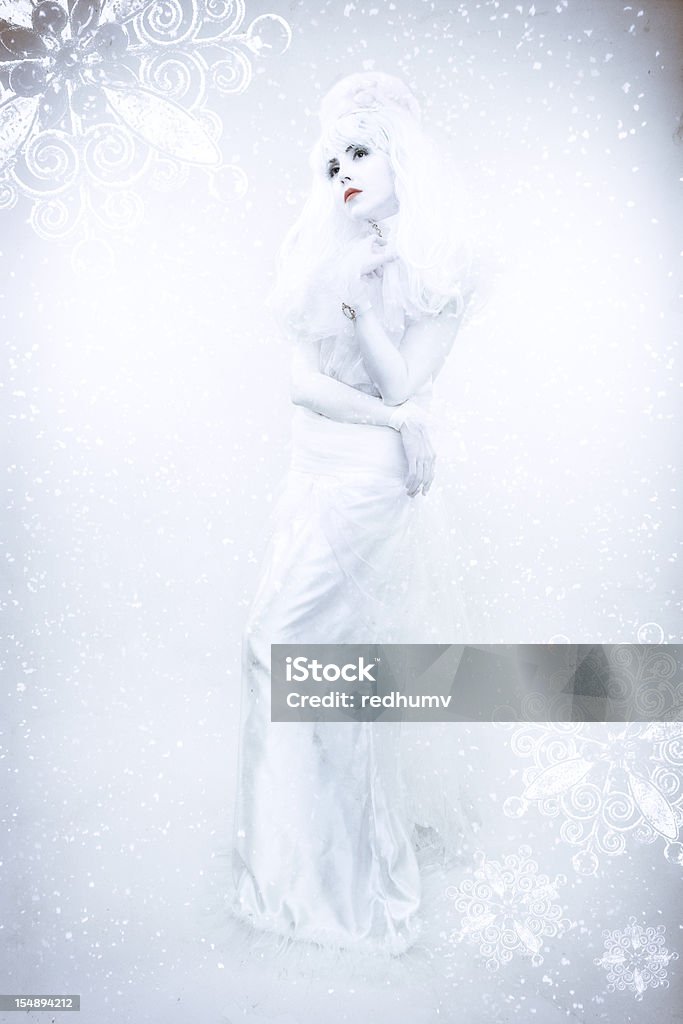 Snow Queen - Royalty-free Donzela de Gelo Foto de stock