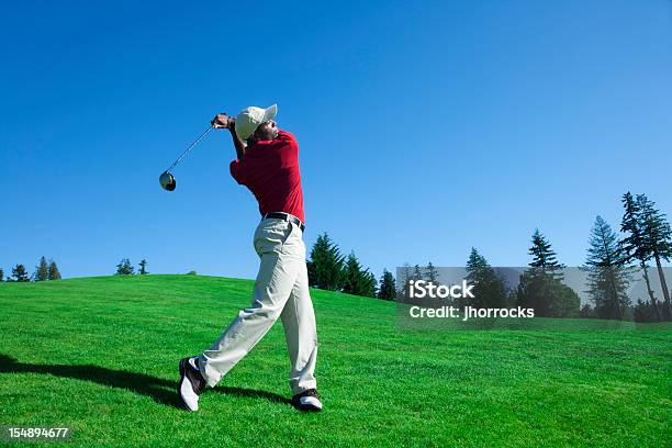 골프 흔들리다 골프에 대한 스톡 사진 및 기타 이미지 - 골프, 골프 스윙, 남자