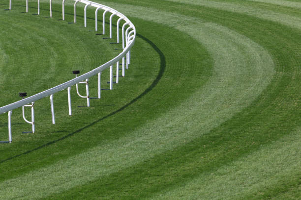 istock Horse Racing Track 154902576