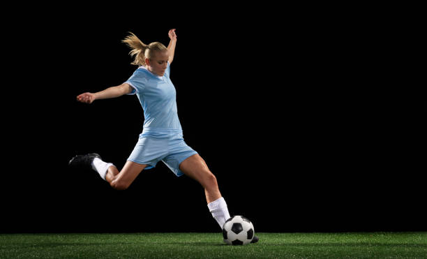 Soccer Player stock photo