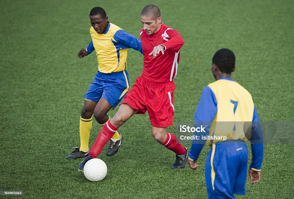 Jogadores de futebol - Foto de stock de Jogador de Futebol royalty-free