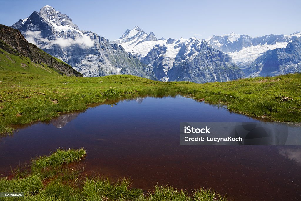 Kleinen Teich - Lizenzfrei Alpen Stock-Foto