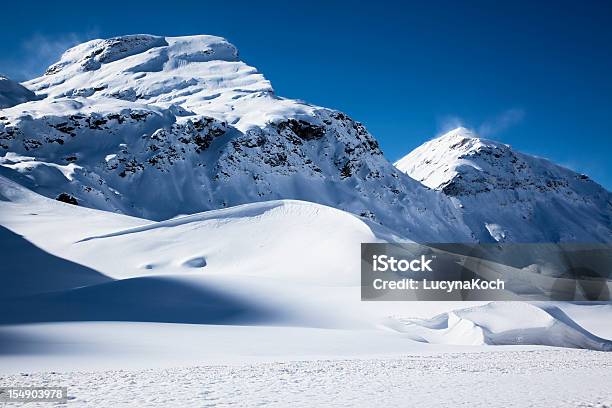 Winterlandschaft Stockfoto und mehr Bilder von Alpen - Alpen, Berg, Berggipfel