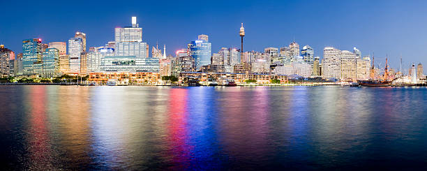 istock Darling Harbour City Skyline in Sydney Australia 154904502