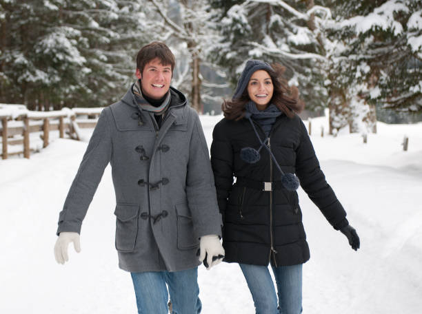 istock Winter Fun - Candid Couple Portrait (XXXL) 154905553