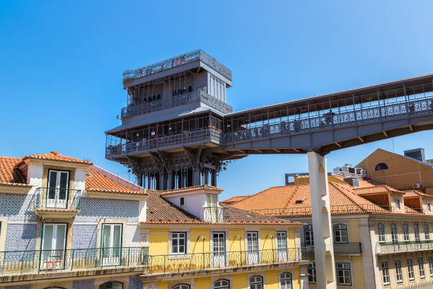 istock Santa Justa lift in Lisbon 1549058017