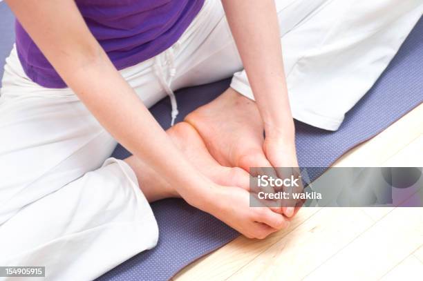 Yoga Seat Stock Photo - Download Image Now - Exercise Mat, Exercising, Human Foot