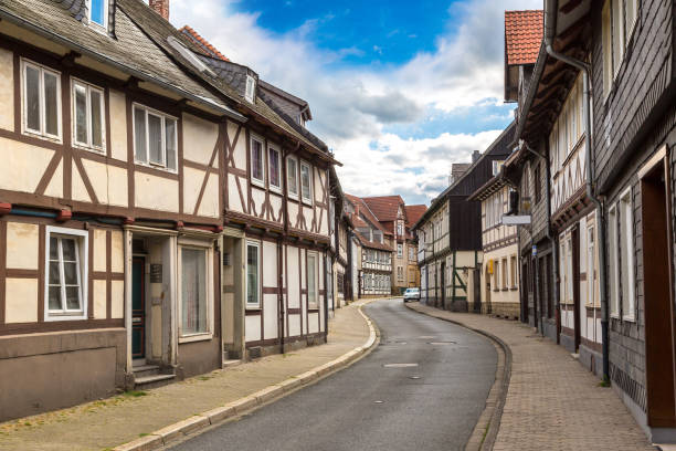 istock Historical street in Goslar, Germany 1549062732